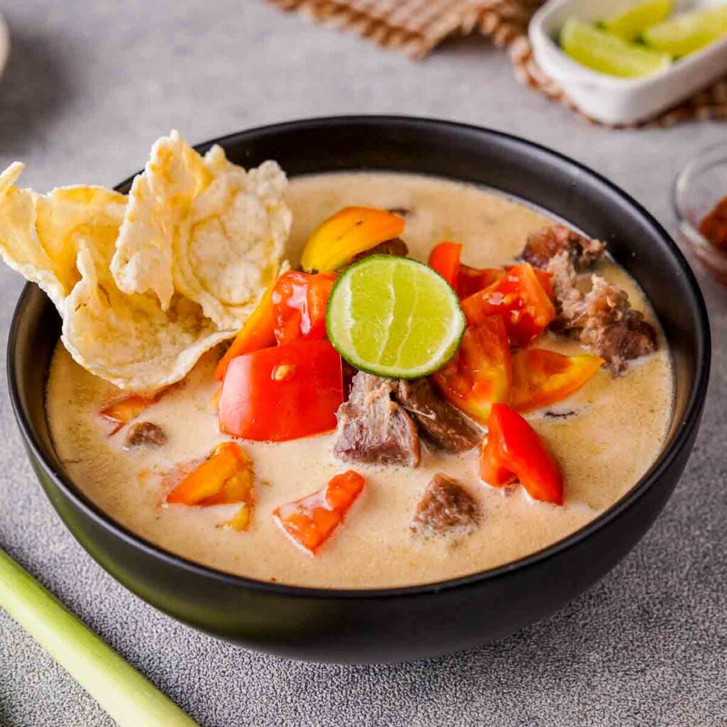 Cara Membuat Soto Betawi Santan Kental Otentik