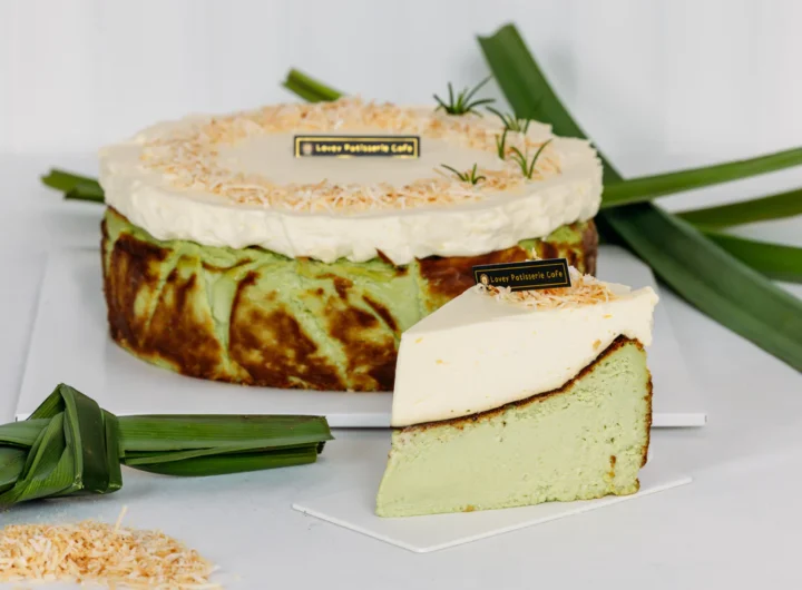 Pandan Cheese Cake Tanpa Mixer, Lembut dan Wangi