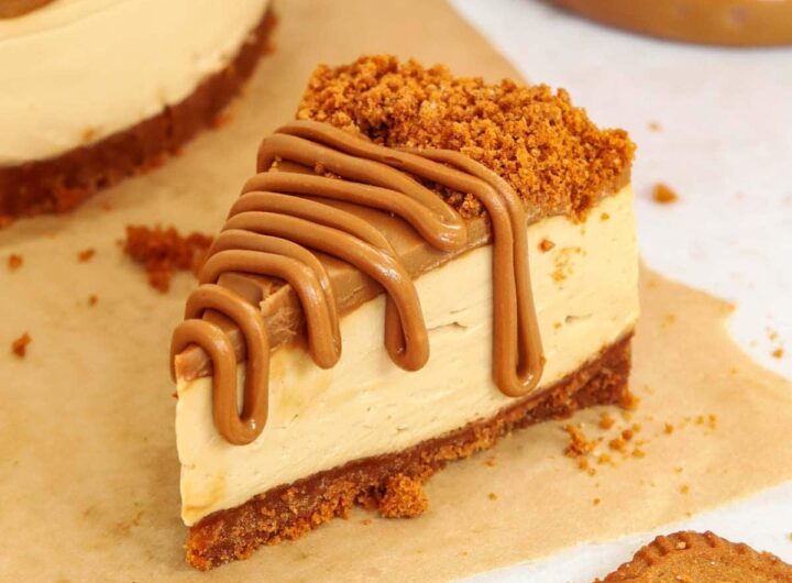 Cheesecake Biscoff Tanpa Oven, Lembut dan Mudah Dibuat