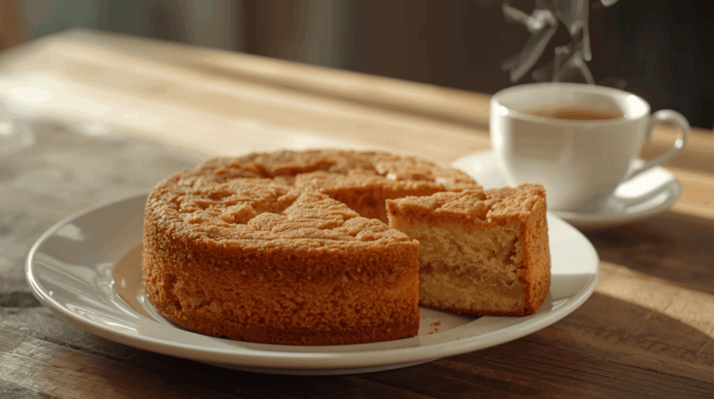 Kue lembut dan moist dengan tekstur empuk sebagai teman santai sore hari