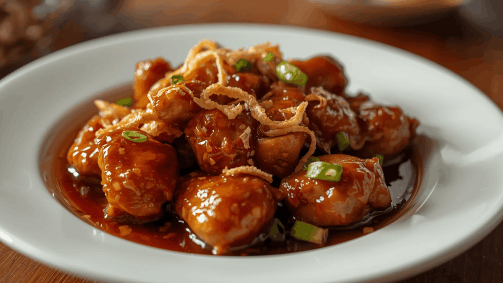 Ayam kecap rumahan manis gurih